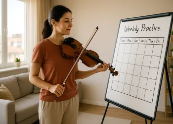 2 Ayda Keman Öğrenilir mi? (Gerçekçi Hedefler ve 8 Haftalık Eylem Planı)