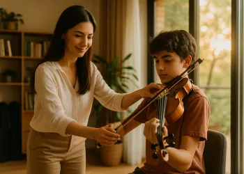 Profesyonel Kemanistten Özel Eğitim
